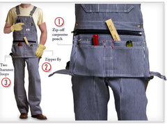 Bib Overall Buckle Loop (Strap Hooks Gallus Snap Clasp Fastener) – Round  House American Made Jeans Made in USA Overalls, Workwear